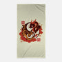 Yin And Yang Tiger Dragon-none beach towel-NemiMakeit
