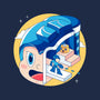 The Blue Bomber Head-none glossy sticker-Logozaste
