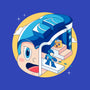 The Blue Bomber Head-none glossy sticker-Logozaste