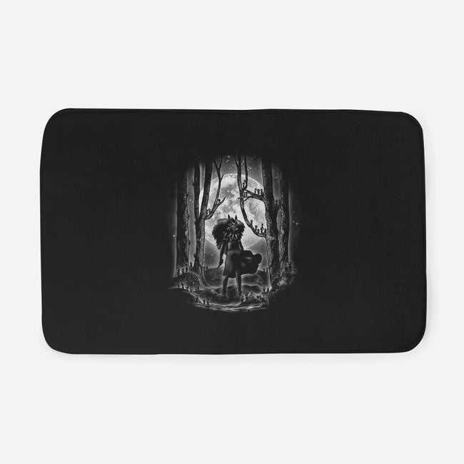 Moonlight Princess-none memory foam bath mat-fanfreak1