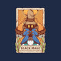 Black Mage Tarot Card-none adjustable tote-Alundrart
