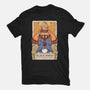 Black Mage Tarot Card-mens basic tee-Alundrart