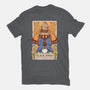 Black Mage Tarot Card-mens basic tee-Alundrart