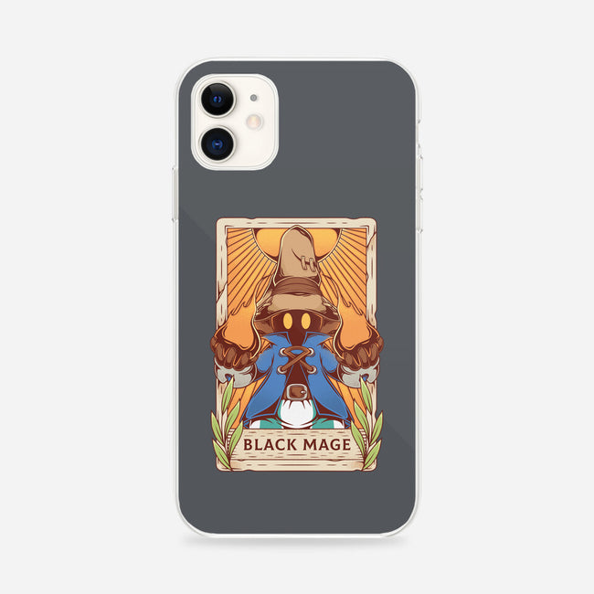 Black Mage Tarot Card-iphone snap phone case-Alundrart