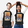 Black Mage Tarot Card-unisex baseball tee-Alundrart