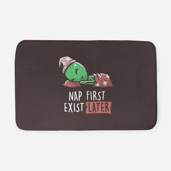 Nap First Exist Later-none memory foam bath mat-eduely