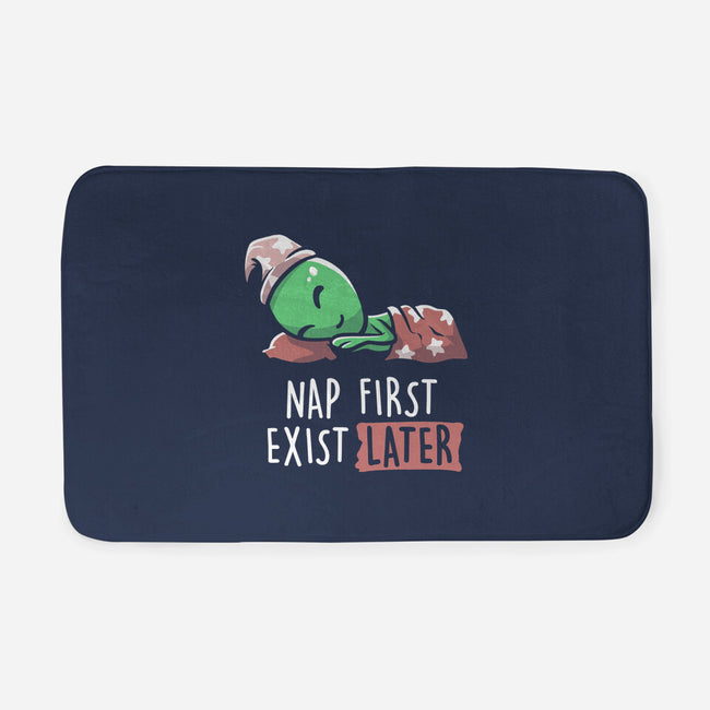 Nap First Exist Later-none memory foam bath mat-eduely