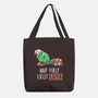 Nap First Exist Later-none basic tote-eduely