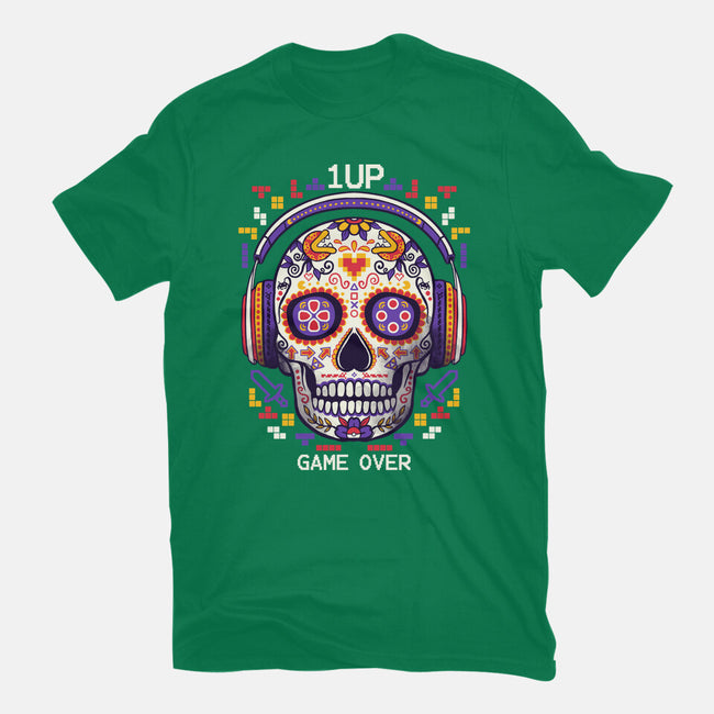 Calavera Gamer-mens basic tee-NemiMakeit