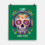 Calavera Gamer-none matte poster-NemiMakeit