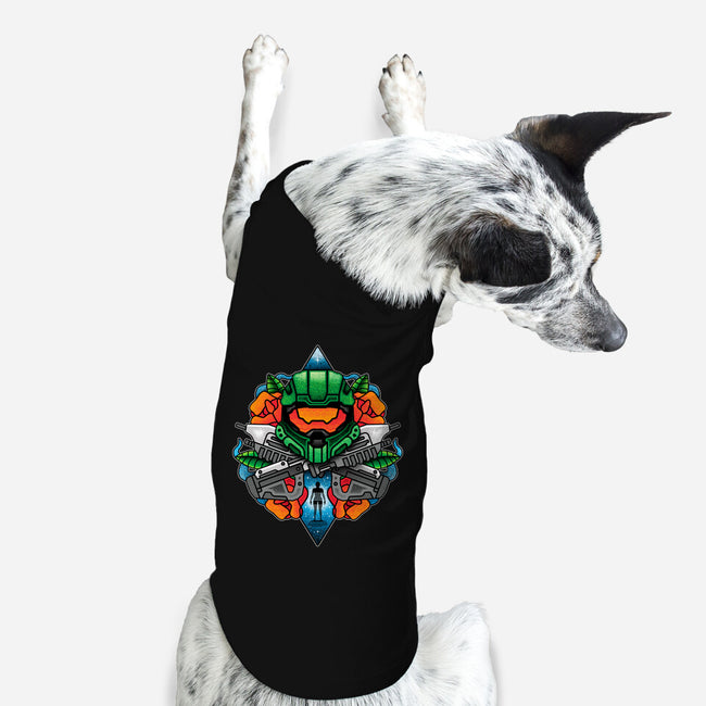 117 Tattoo-dog basic pet tank-Logozaste