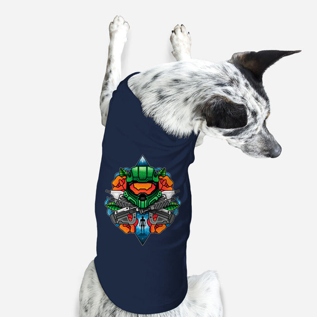 117 Tattoo-dog basic pet tank-Logozaste