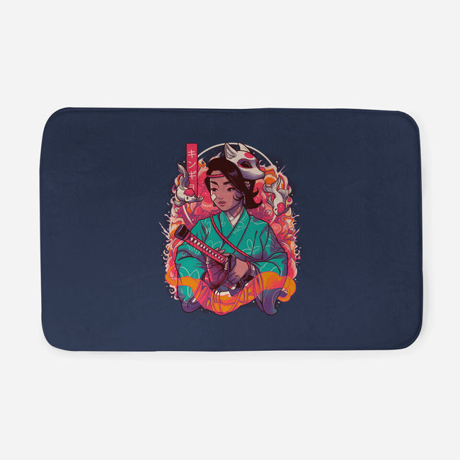 Samurai Kingyo-none memory foam bath mat-Bruno Mota