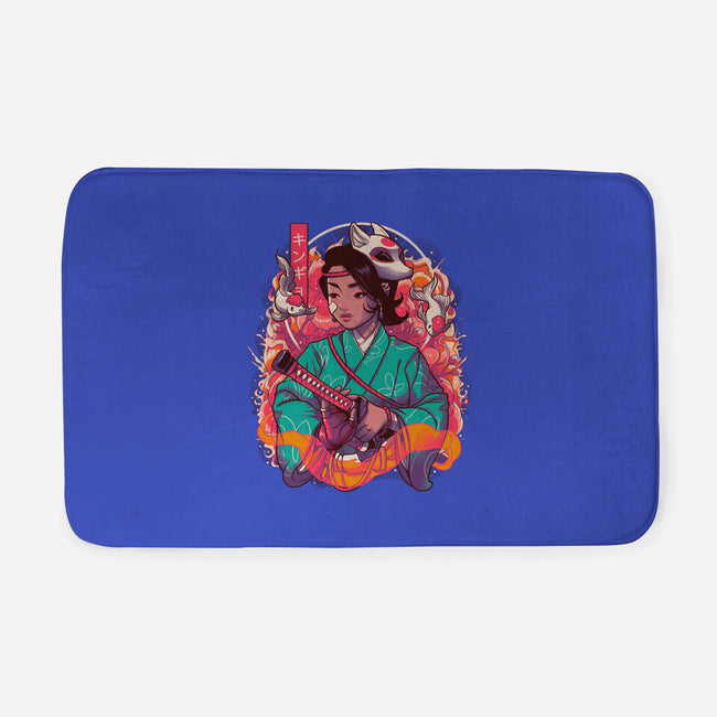 Samurai Kingyo-none memory foam bath mat-Bruno Mota