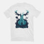 Forest Monster-womens basic tee-RamenBoy