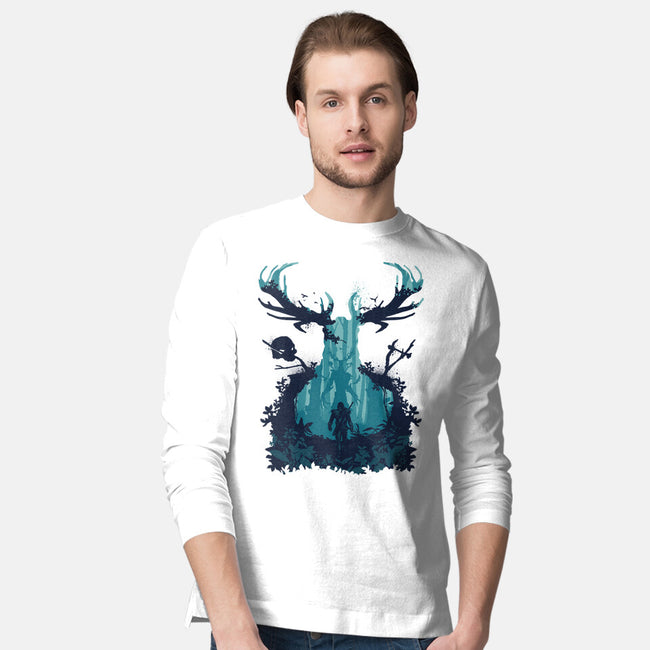 Forest Monster-mens long sleeved tee-RamenBoy
