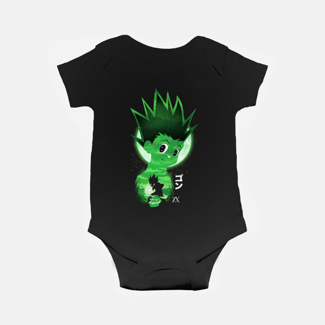 Gon Landscape-baby basic onesie-dandingeroz