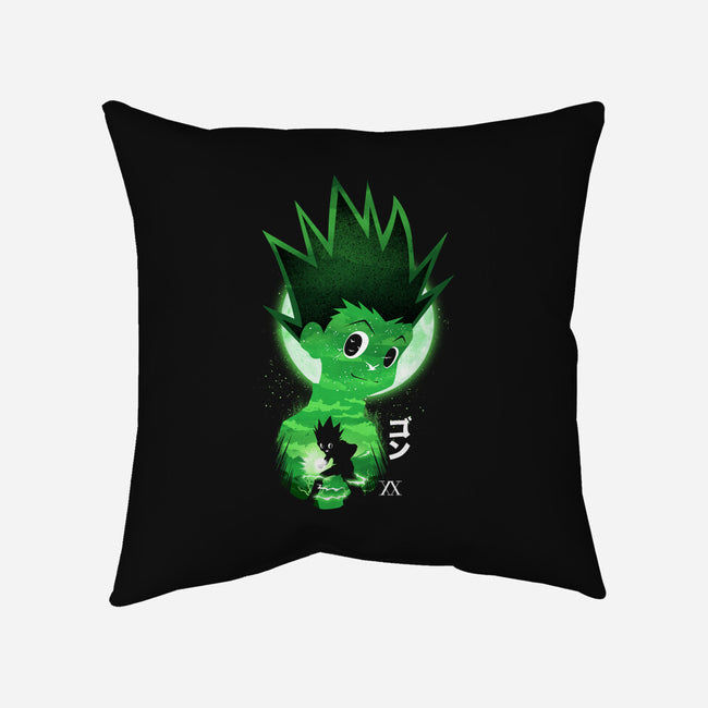 Gon Landscape-none removable cover w insert throw pillow-dandingeroz