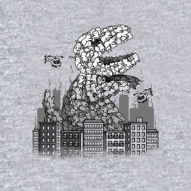 Catzilla Attacks-mens premium tee-tobefonseca