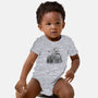 Catzilla Attacks-baby basic onesie-tobefonseca