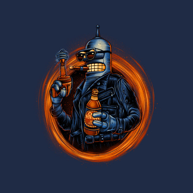 Benderminator-unisex crew neck sweatshirt-glitchygorilla