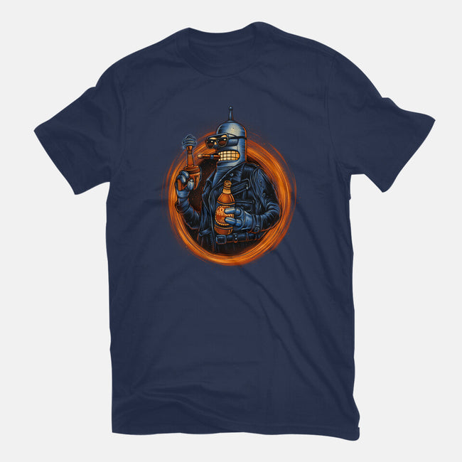 Benderminator-mens heavyweight tee-glitchygorilla