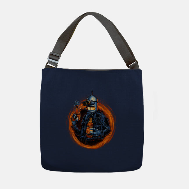 Benderminator-none adjustable tote-glitchygorilla