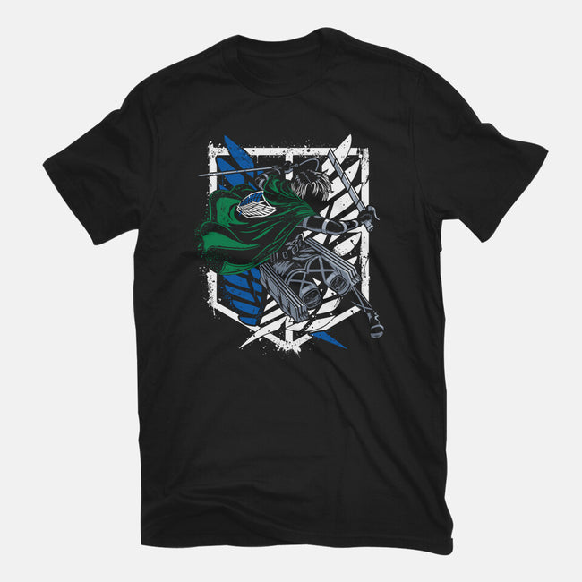 Titan Slayer-womens fitted tee-Rogelio