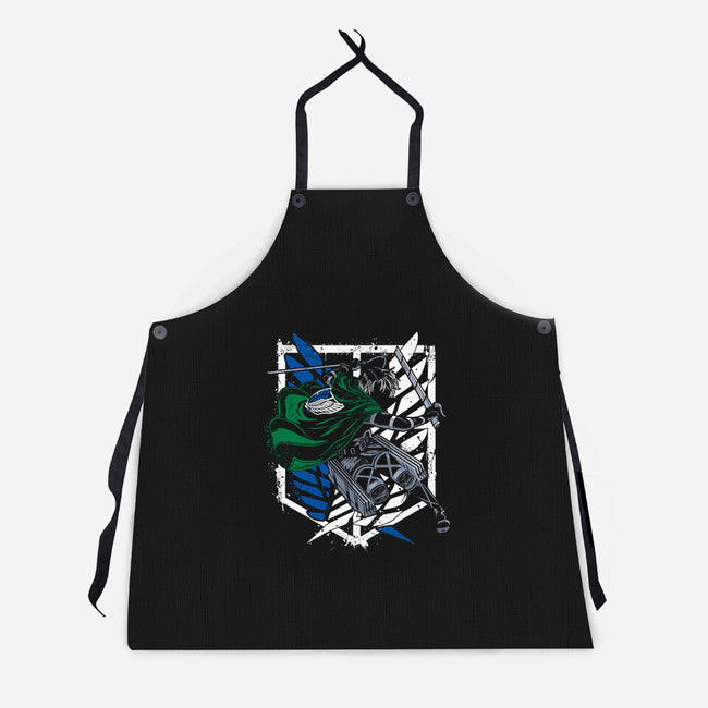 Titan Slayer-unisex kitchen apron-Rogelio