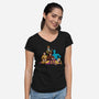 The Watch Club-womens v-neck tee-jasesa