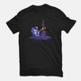 Moon Camping-mens basic tee-tobefonseca