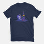 Moon Camping-mens basic tee-tobefonseca