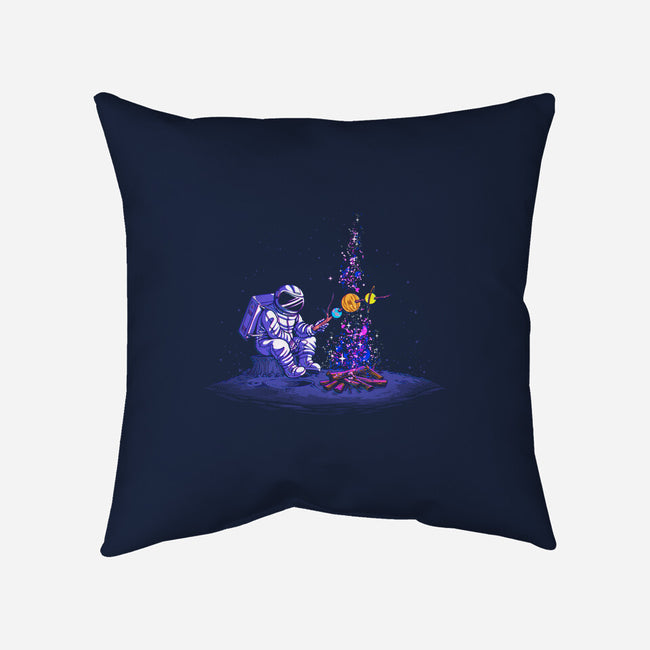 Moon Camping-none removable cover w insert throw pillow-tobefonseca