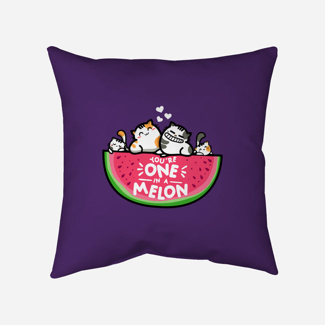 One In A Melon-none removable cover throw pillow-krisren28