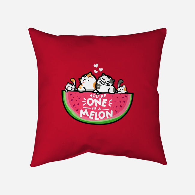 One In A Melon-none removable cover throw pillow-krisren28