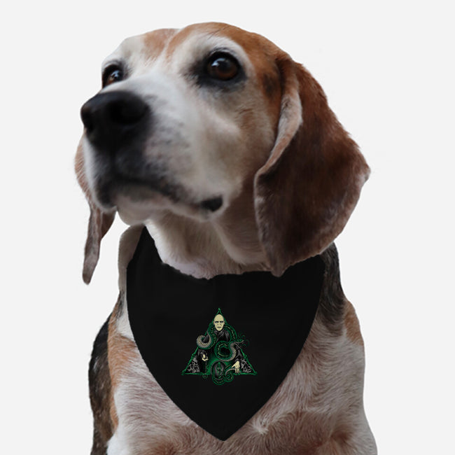 He Who Must Not Be Named-dog adjustable pet collar-glitchygorilla