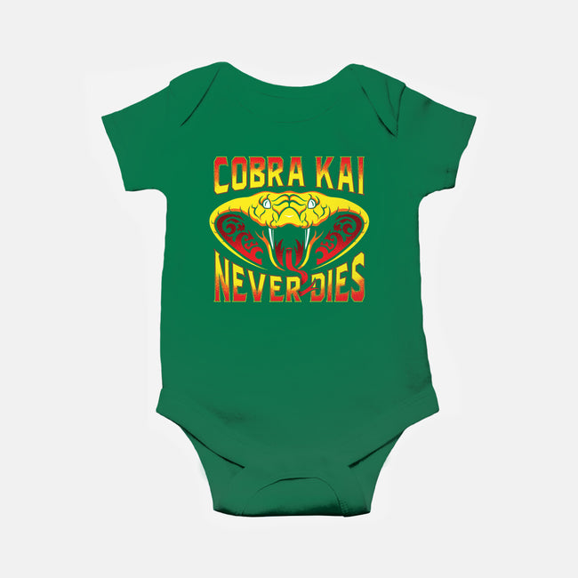 Never Dies-baby basic onesie-DCLawrence