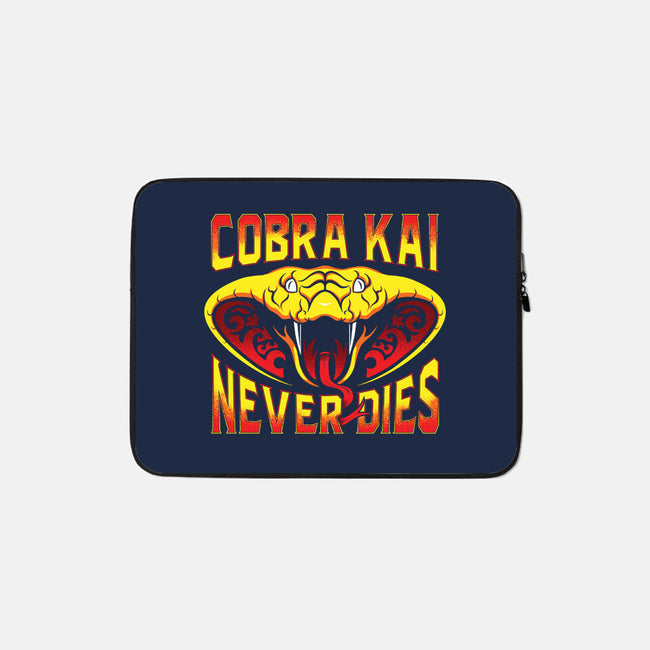 Never Dies-none zippered laptop sleeve-DCLawrence