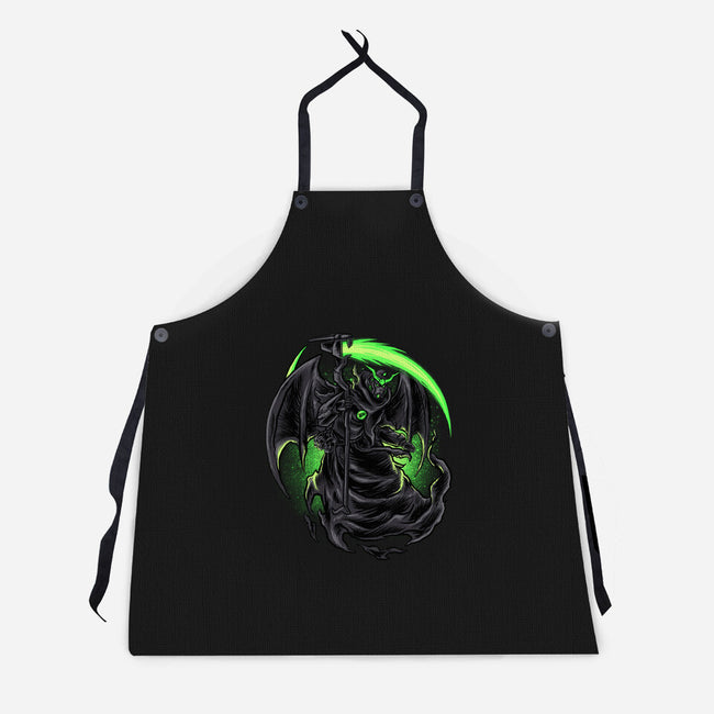Gift From Hell-unisex kitchen apron-spoilerinc