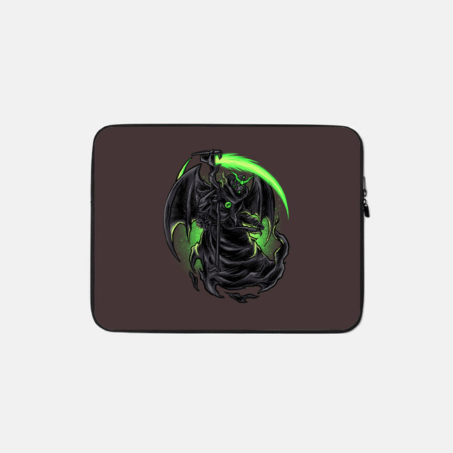 Gift From Hell-none zippered laptop sleeve-spoilerinc