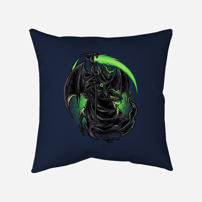 Gift From Hell-none removable cover w insert throw pillow-spoilerinc