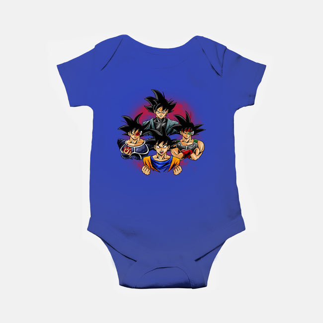 Goku Rhapsody-baby basic onesie-spoilerinc