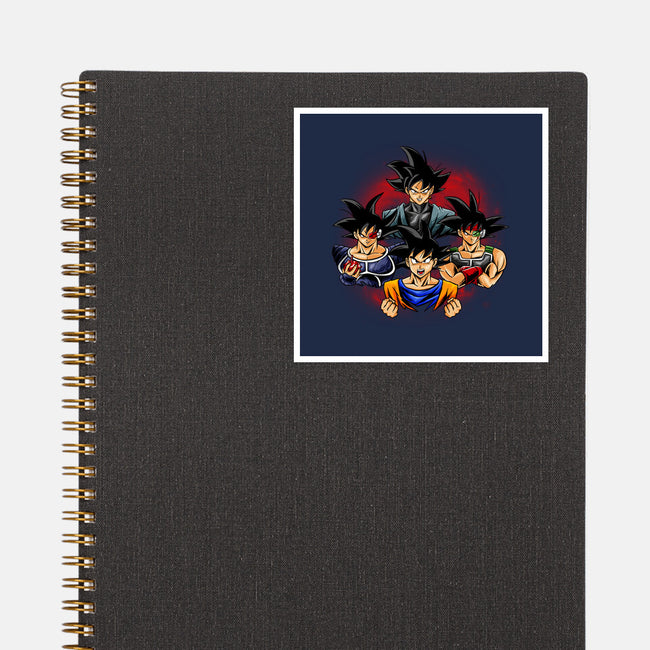 Goku Rhapsody-none glossy sticker-spoilerinc