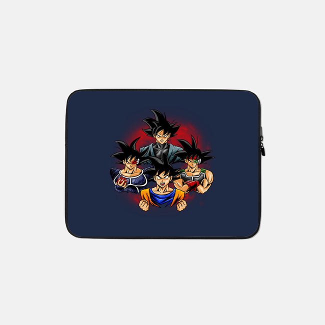 Goku Rhapsody-none zippered laptop sleeve-spoilerinc