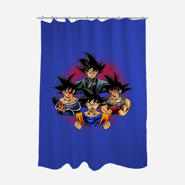 Goku Rhapsody-none polyester shower curtain-spoilerinc