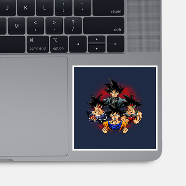 Goku Rhapsody-none glossy sticker-spoilerinc