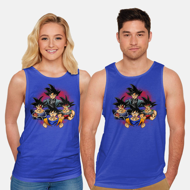 Goku Rhapsody-unisex basic tank-spoilerinc