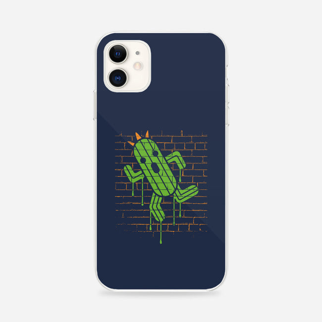 Cactuar Graffiti-iphone snap phone case-Logozaste
