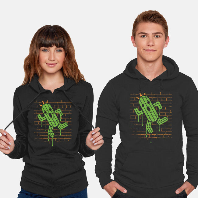 Cactuar Graffiti-unisex pullover sweatshirt-Logozaste