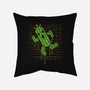 Cactuar Graffiti-none removable cover w insert throw pillow-Logozaste